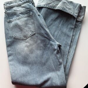 PTCL Light Blue Cuffed Denim Jeans